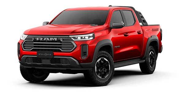 Ram Dakota Warlok roja