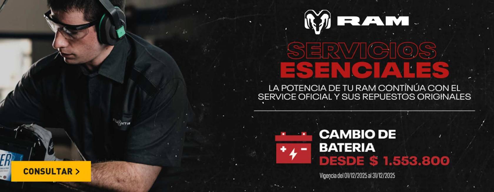 Promos servicio RAM beterias