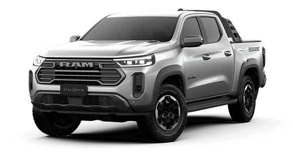 Ram Dakota Warlok gris claro