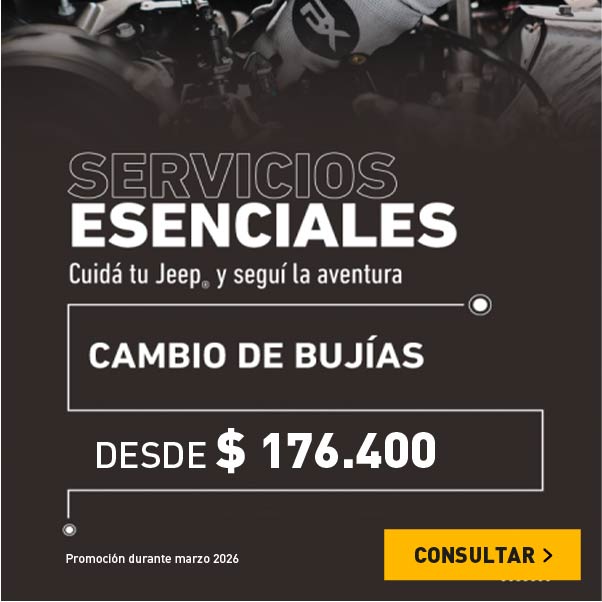 Promos Servico Jeep en bujías