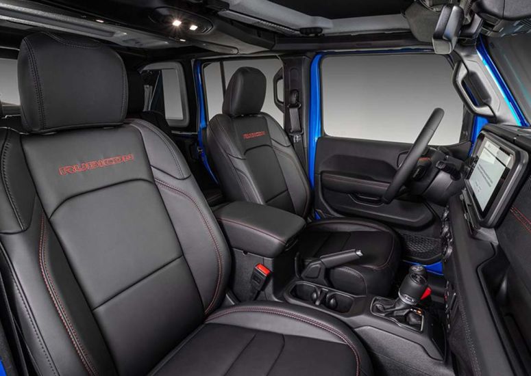 Jeep Wrangler interior completo