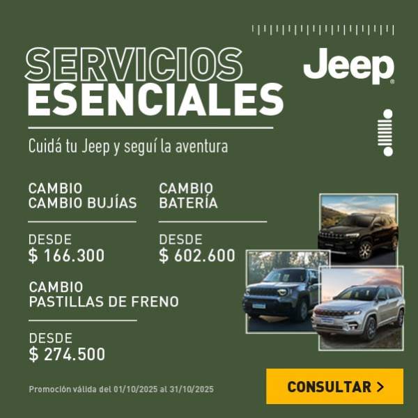 Promos Servicio Jeep