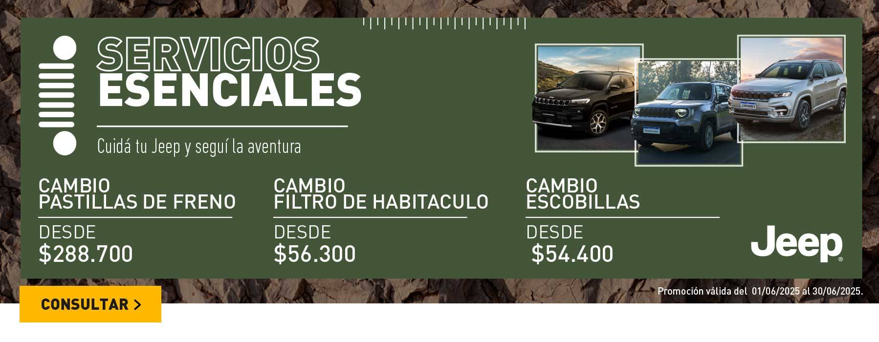Promos servicio Jeep